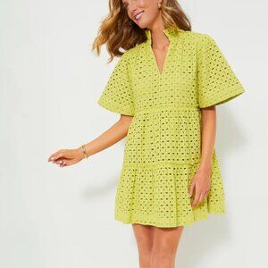 Tuckernuck Lemongrass Eyelet Crawford Dress